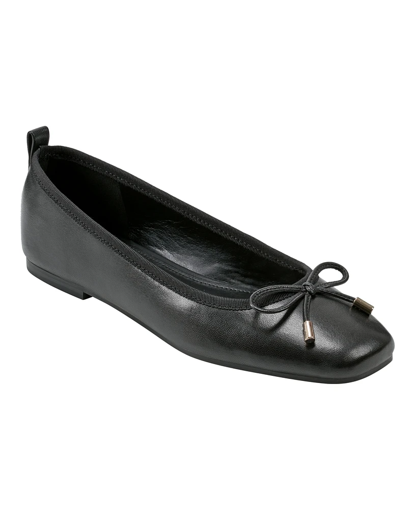 Marc Fisher Ltd Women's Ubet Slip-On Square Toe Dress Flats