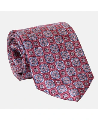 Elizabetta Big & Tall Veneto - Printed Silk Tie for Men