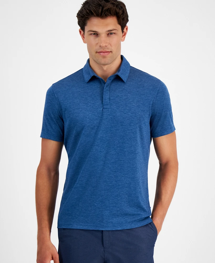 Alfani Men's AlfaTech Stretch Solid Polo Shirt, Created for Macy's