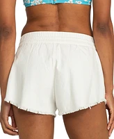 Roxy Juniors' Scenic Route Drawstring Shorts