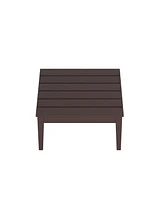 WestinTrends Outdoor Patio Modern Adirondack Coffee Table