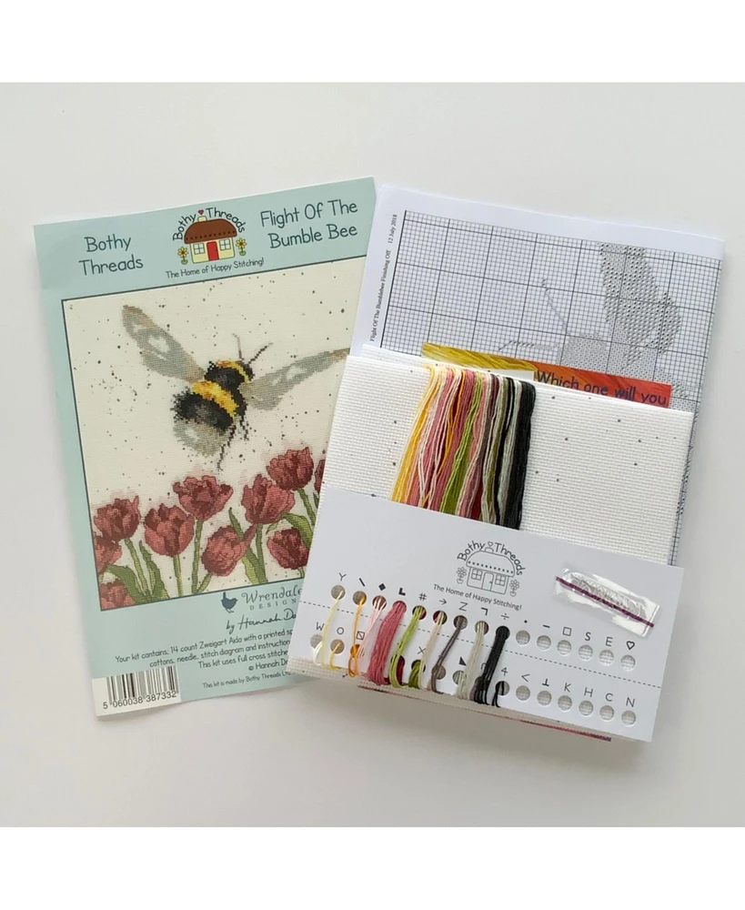 Bothy Threads Flight Of The Bumble Bee XHD41 Counted Cross Stitch Kit - Assorted Pre