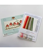 Bothy Threads Rockin' Robins XHD69 Counted Cross Stitch Kit - pre