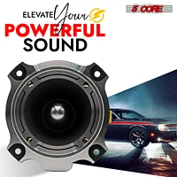 5 Core 3.5 Inch Super Tweeter Pair Set 60W Combined Rms 4 Ohm Super Tweeter for Car Audio Tw Blt 180 Ch Pair
