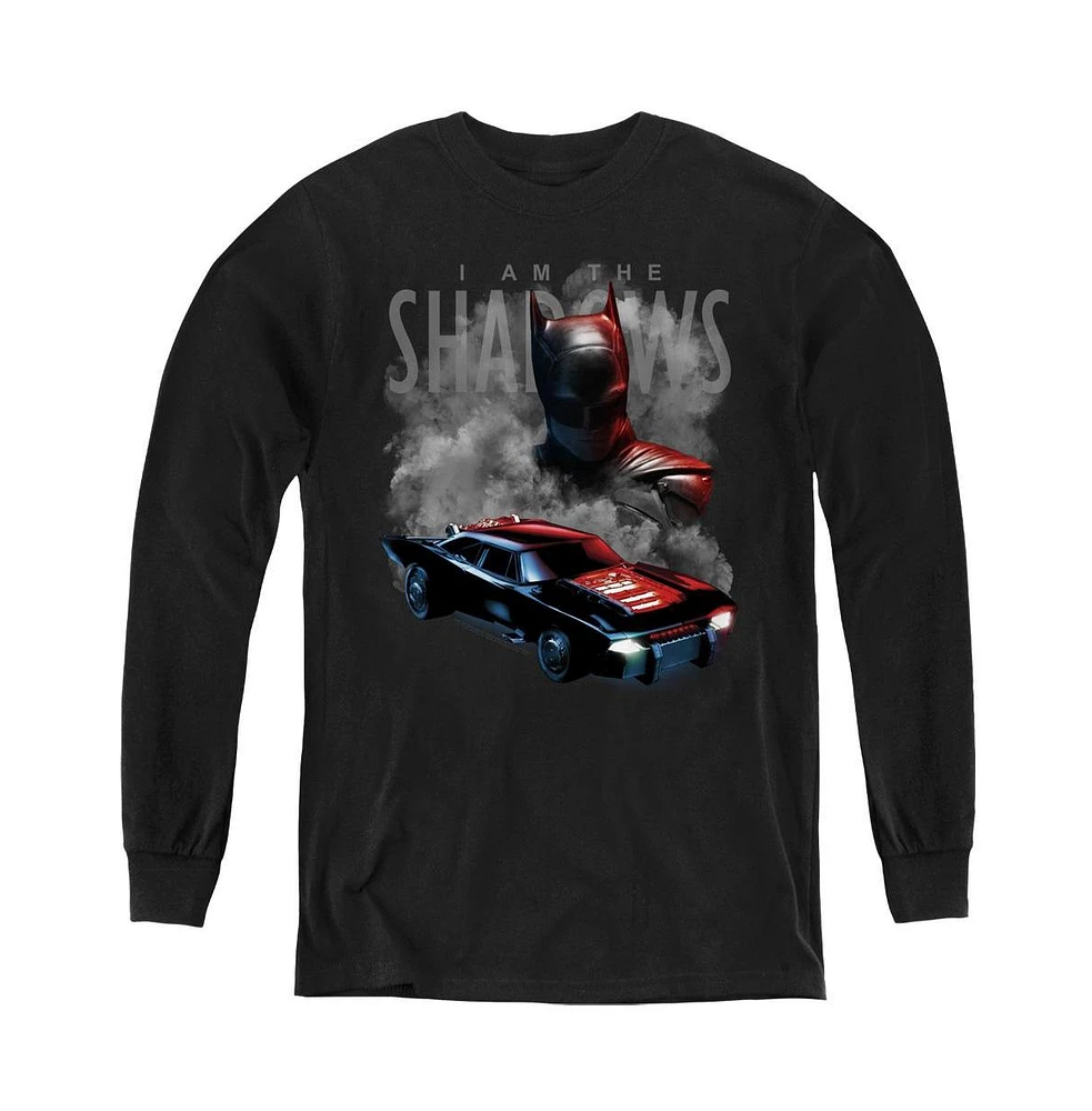 Batman Boys The Youth (2022) And Batmobile Long Sleeve Sweatshirt