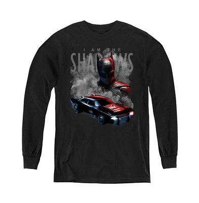 Batman Boys The Youth (2022) And Batmobile Long Sleeve Sweatshirt