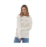 Bench Dna Women's Daijah Chest Logo Crewneck