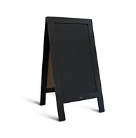 Hbcy Creations Magnetic A-Frame Chalkboard Deluxe Set / Outdoor Sidewalk Sign Large 40" X 20"