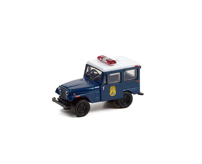 Greenlight 1/64 1974 Jeep Dj-5, Indy Metro Police, Hot Pursuit Series 40 42980-a