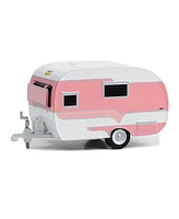 Greenlight 1/64 Catolac DeVille, Pink & White, Hitched Homes Series