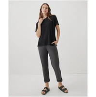 Pact Women's Featherweight Slub Oversized Tee