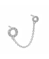 Lucy Quartermaine Halo Double post Earring