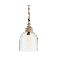 Napa Home & Garden Vintner's Cloche Pendant 17"