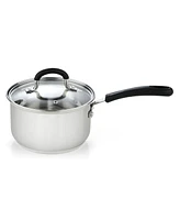 1 Quart Stainless Steel Sauce Pot with Lid ,Stay Cool Handle