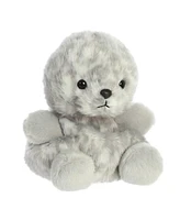 Aurora Mini Marina Harbor Seal Palm Pals Adorable Plush Toy Grey 4.5"