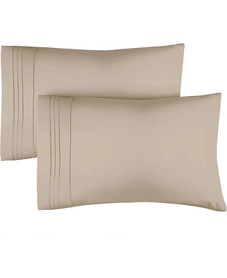 Cgk Unlimited Soft Microfiber Pillowcase Set of 2 - King