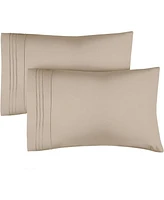 Cgk Unlimited Soft Microfiber Pillowcase Set of 2 - King