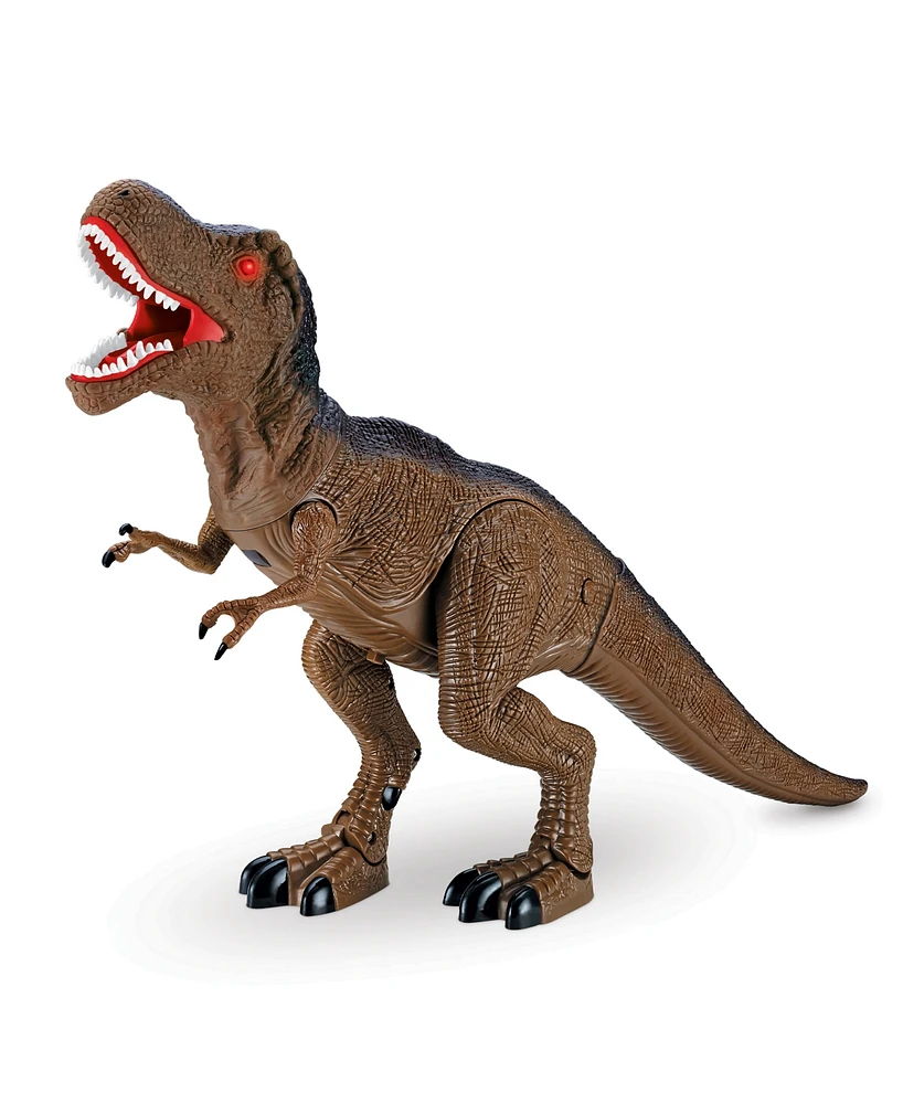 World Tech Toys Dino World T-Rex Electric Walking Dinosaur