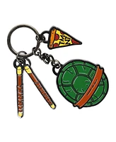 Teenage Mutant Ninja Turtles Teenage Mutant Ninja Turtle Keychain with Three Charms