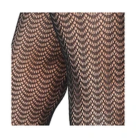 Stems Women's Micro Crescent Fishnet Tights