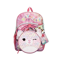 Squishmallows Michaela Cheetah 5-Piece Backpack Set