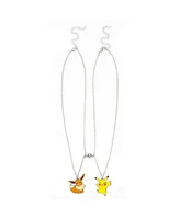 Pokemon Pikachu & Eevee Besties Magnetic Bead Necklace Set