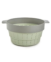 BergHOFF Balance Non-stick Silicone Collapsible Steamer Basket & Strainer 10", Recycled Material