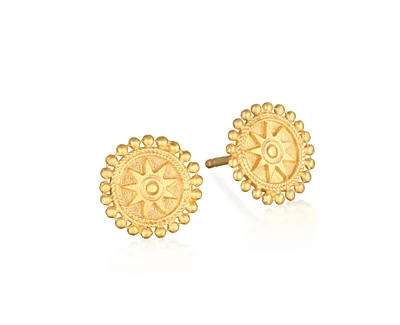 Satya Jewelry Limitless Stud Earrings Gold