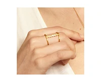 Satya Jewelry Cycles of the Goddess Adjustable Gold Ring