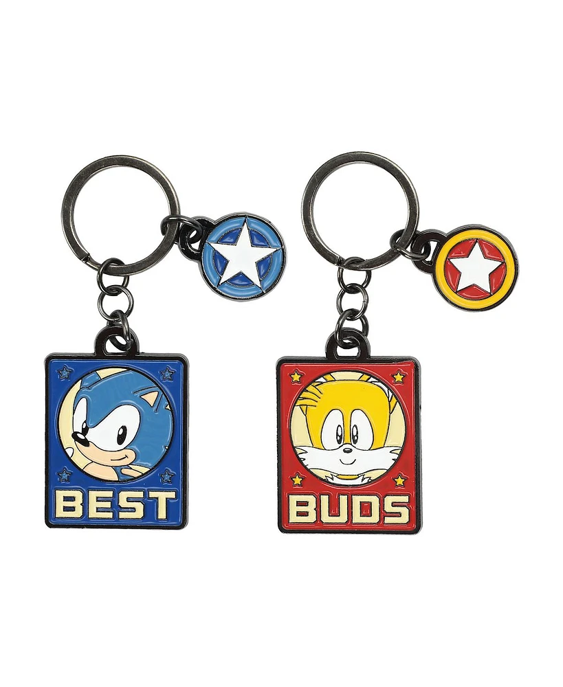 Sonic The Hedgehog Sonic & Tails Best Buds Keychains (Set of 2)