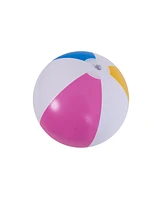 Pool Central 16" Inflatable 6-Panel Beach Ball Swimming Pool Toy