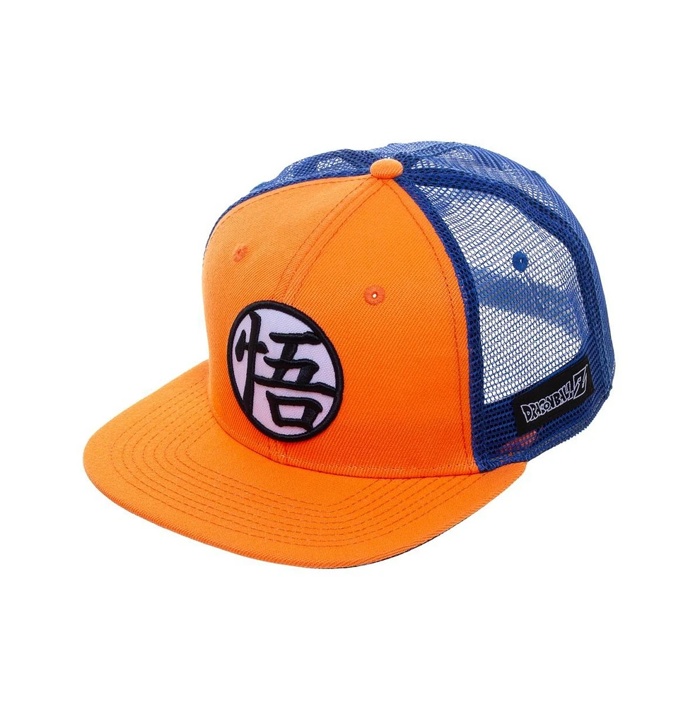 Dragon Ball Z Men's anime cartoon symbol Orange adjustable hat cap for Men