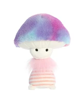 Aurora Small Cotton Candy Fungi Friends Vibrant Plush Toy Purple 9"