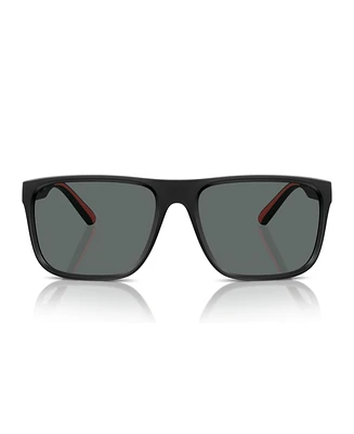 Scuderia Ferrari Men's Polarized Sunglasses, FZ6002U