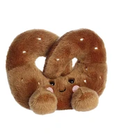 Aurora Mini Twist Pretzel Palm Pals Adorable Plush Toy Brown 4"