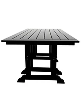 WestinTrends 71" Outdoor Patio Dining Table