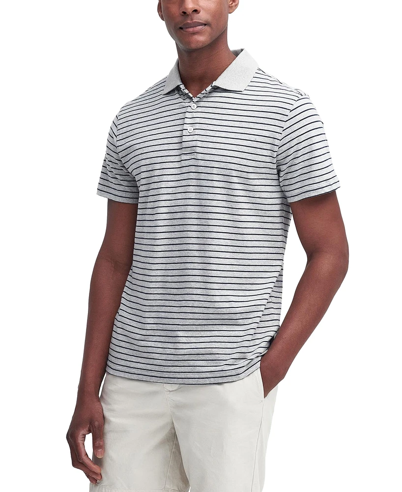 Barbour Men's Westgate Classic-Fit Short Sleeve Striped Polo Shirt