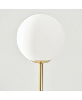 Brightech Luna 65" Led Standing Floor Lamp with Frosted Glass Globe