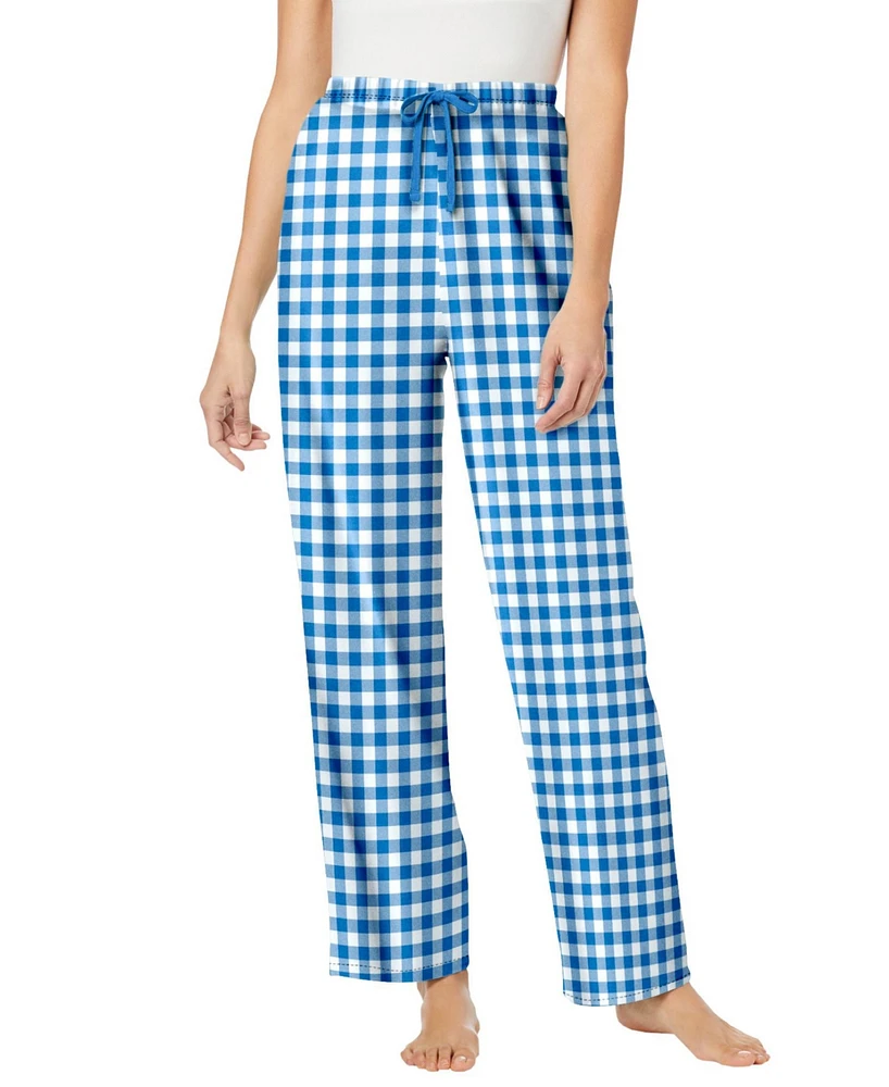 Dreams & Co. Women's Plus Size Woven Sleep Pant