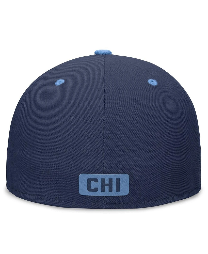 Nike Men's Navy/Light Blue Chicago Cubs City Connect True Fitted Hat