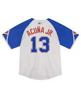 Nike Toddler Ronald Acuna Jr. White Atlanta Braves City Connect Limited Player Jersey