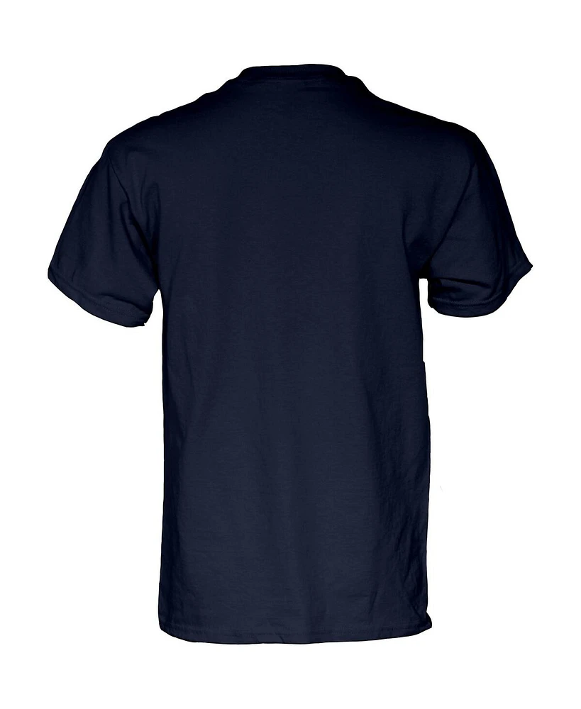 Blue 84 Men's and Women's Navy Michigan Wolverines 2024 Big Ten Lacrosse Tournament Champions T-Shirt
