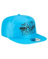 New Era Men's Blue New York Yankees Neon Golfer Snapback Hat