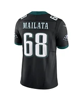 Nike Men's Jordan Mailata Black Philadelphia Eagles Alternate Vapor F.u.s.e. Limited Jersey