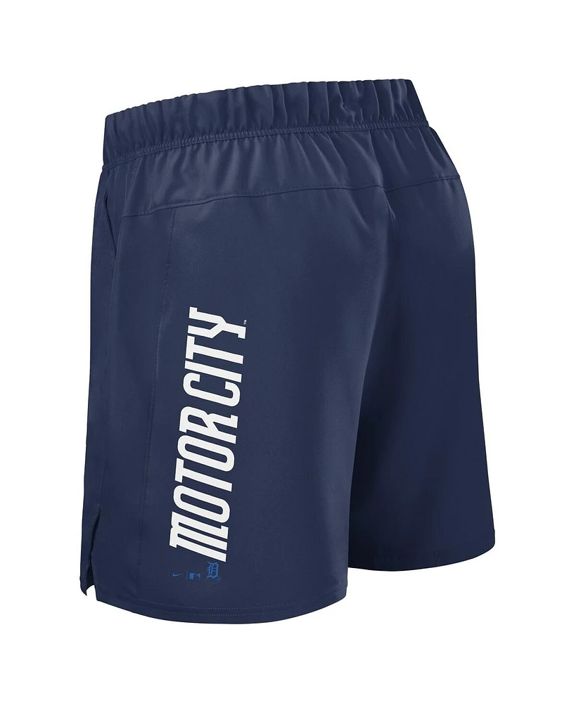 Nike Men's Navy Detroit Tigers 2024 City Connect Woven Victory Performance Shorts