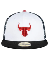 New Era Men's White/Black Tijuana Toros Mexico League On Field 59FIFTY Fitted Hat