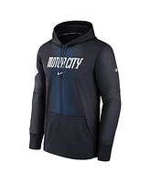 Nike Men's Black Detroit Tigers 2024 City Connect Authentic Collection Practice Performance Pullover Hoodie