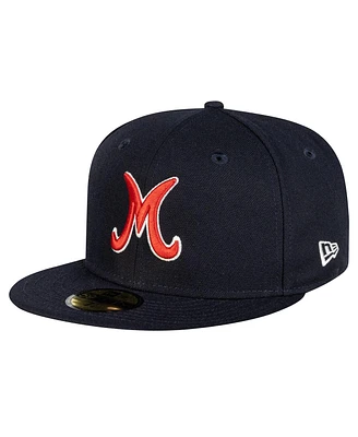 New Era Men's Navy Monterrey Sultans Mexico League On Field 59FIFTY Fitted Hat