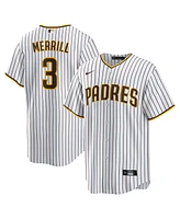 Nike Men's Jackson Merrill White San Diego Padres Home Replica Jersey