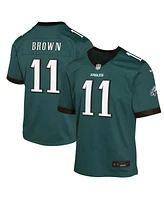 Nike Big Boys and Girls A.j. Midnight Philadelphia Eagles Game Jersey